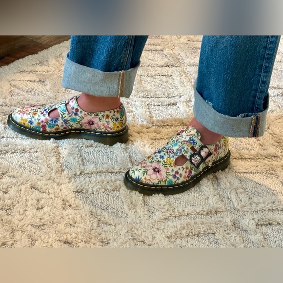 Dr. Martens 8065 Wanderlust Double strap Floral Mary Janes - Picture 14 of 16